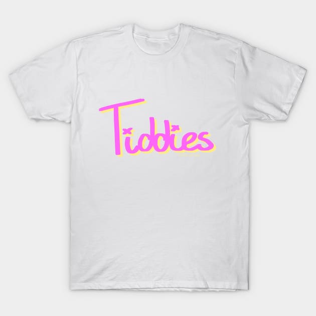 Tiddies T-Shirt by SpectacledPeach